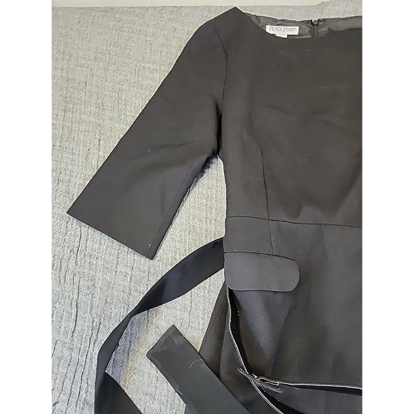 Pendleton Petite Black Dress Womens Size 10 - 100% Virgin Wool USA Made - Picture 3 of 9